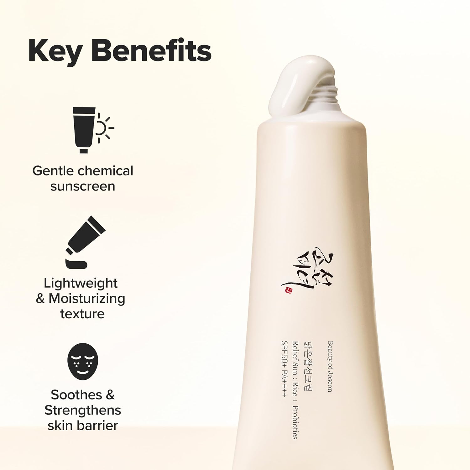 Beauty of Joseon Relief Sun Rice Probiotics SPF 50+ PA++++ Korean Sunscreen