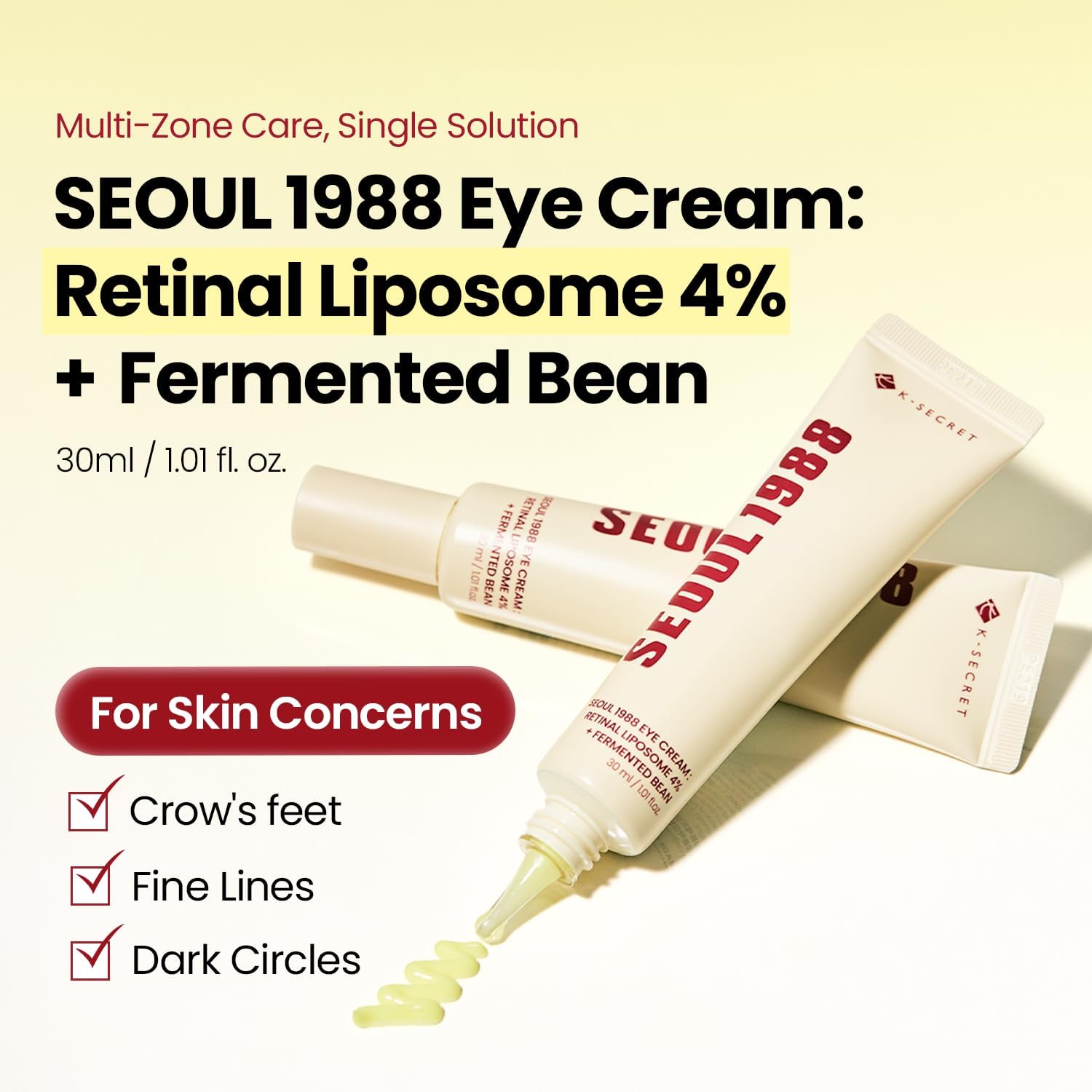K-SECRET SEOUL 1988 Retinal Eye Cream