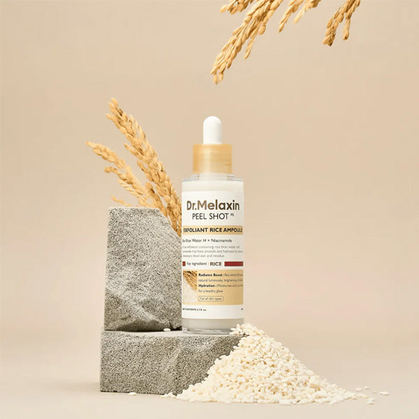 Dr Melaxin Peel Shot Exfoliating White Rice Ampoule 80ml