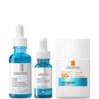 La Roche-Posay Anti-Ageing Drench-Hydration & Protection Routine with SPF for Dry Ageing Skin